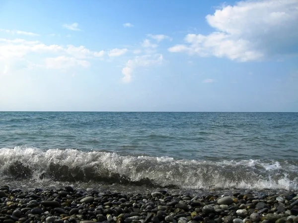 Seashore of the Black Sea. Viaje de verano — Foto de Stock
