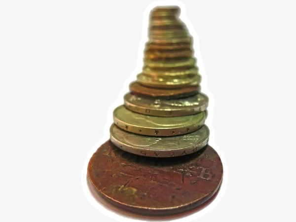 Древнерусские монеты разных времен — стоковое фото