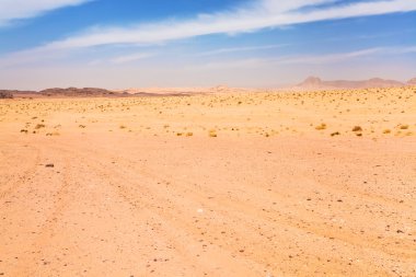 wadi rum, çöl manzarası