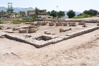 Ayla ruins in Aqaba, Jordan clipart