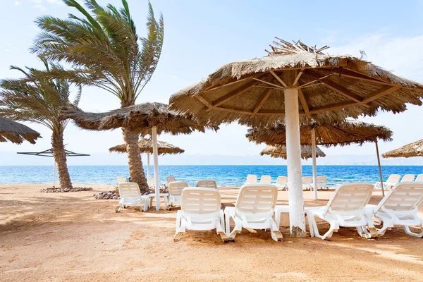 Playa de la bahía de coral en Aqaba — Foto de Stock