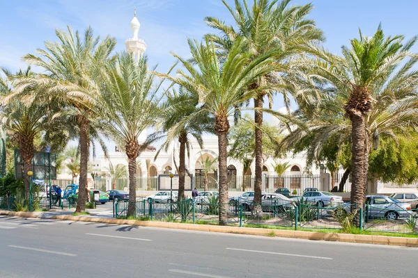 Rua King Hussein em Aqaba — Fotografia de Stock