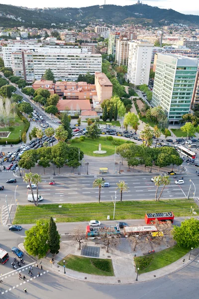 Площадь Пия XII в Барселоне — стоковое фото