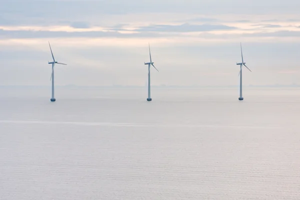 Offshore wind farm early morning — Stock Photo, Image