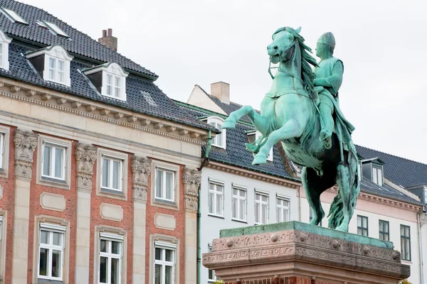 Absalon op het hojbro plein in Kopenhagen, Denemarken — Stockfoto