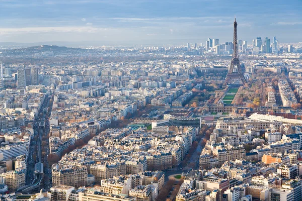 Vista acima sobre Paris — Fotografia de Stock
