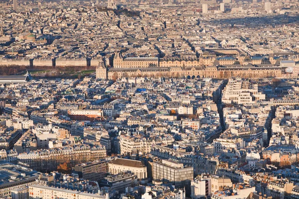 Fenti kilátás nyílik Párizs — Stock Fotó