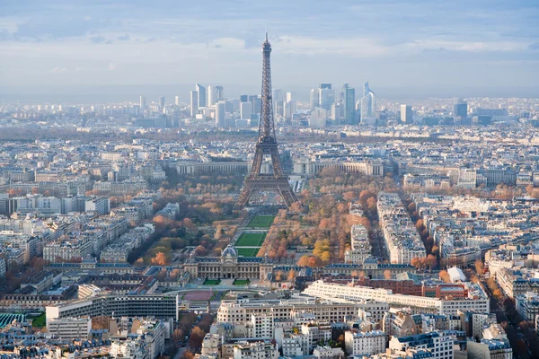 Fenti kilátás nyílik Párizs — Stock Fotó