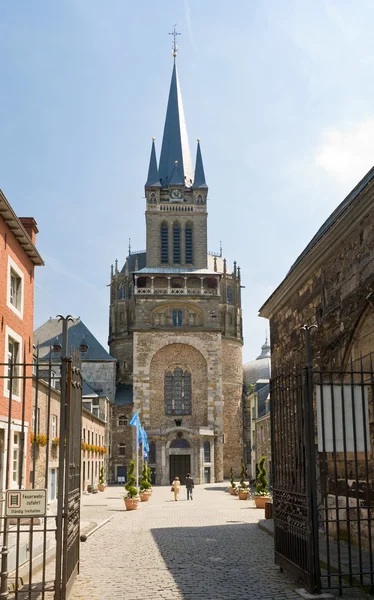 Catedral en Aquisgrán, Alemania — Foto de Stock