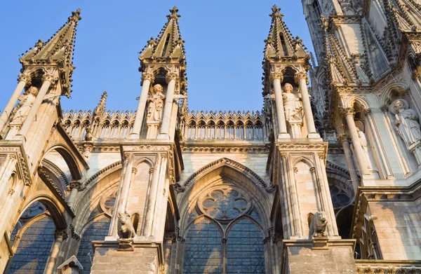 Notre Dame Cathedral in Reims, France — Stock Photo, Image