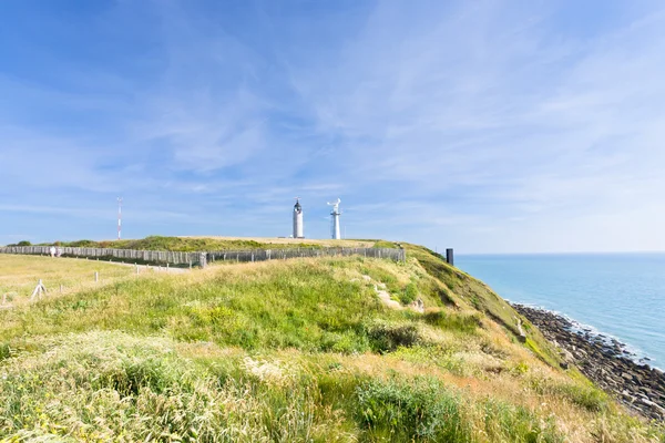Blick auf die Küste des englischen Chanel in der Normandie — Stockfoto