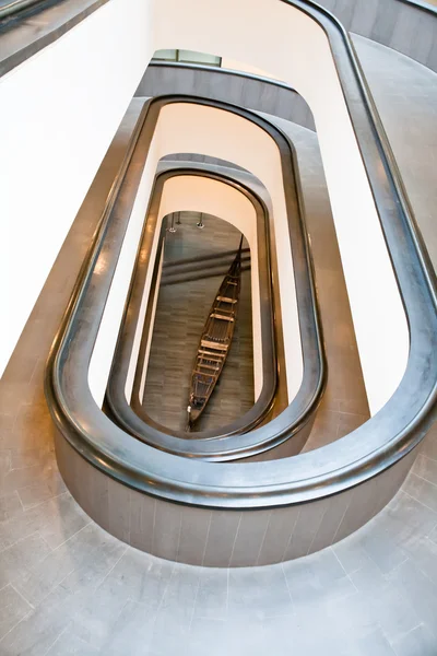 Przednie spiralne schody w Muzeum Watykańskie — Zdjęcie stockowe
