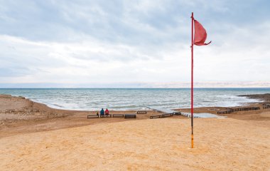 ölü deniz kum plaj sahil