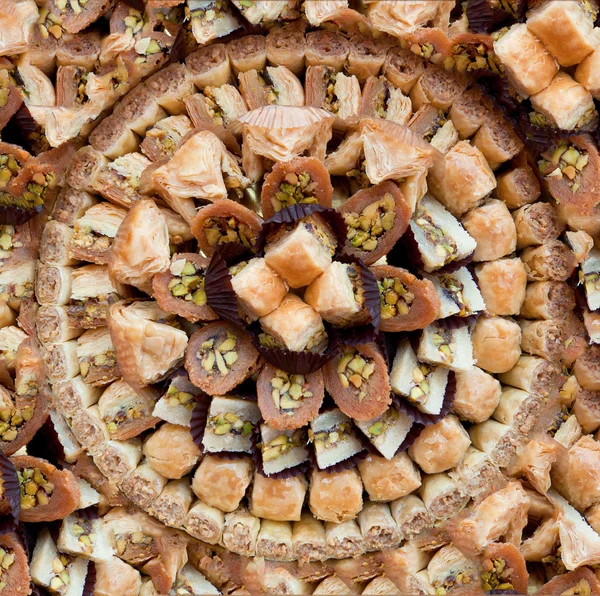 Stock image Assorted baklava