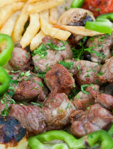 Jehněčí kebab — Stock fotografie