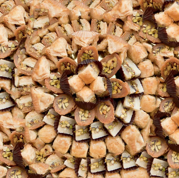 stock image Assorted baklava