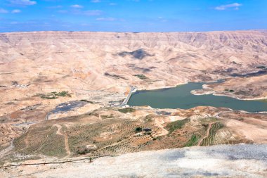 wadi al grevcilerin nehir ve baraj, jordan Valley