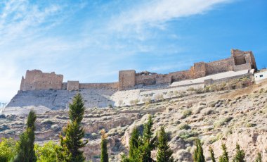 Kerak crusader castle, Jordan clipart