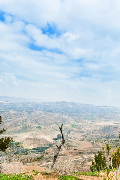 Blick vom Mount Nebo in Jordanien — Stockfoto