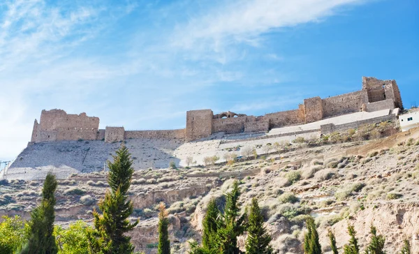 Kerak castello crociato, Giordania — Foto Stock