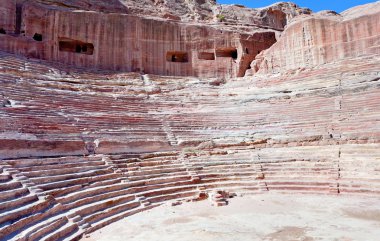 petra antik nabatean Tiyatrosu