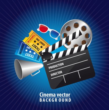 cinema elements clipart