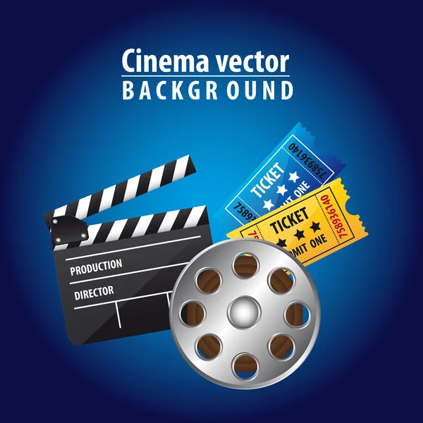 Kino vektor — Stockový vektor
