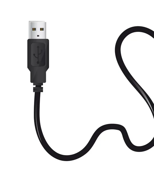 Conector USB — Vector de stock