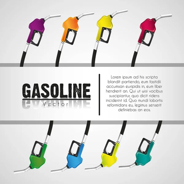 Pompe a gas — Vettoriale Stock