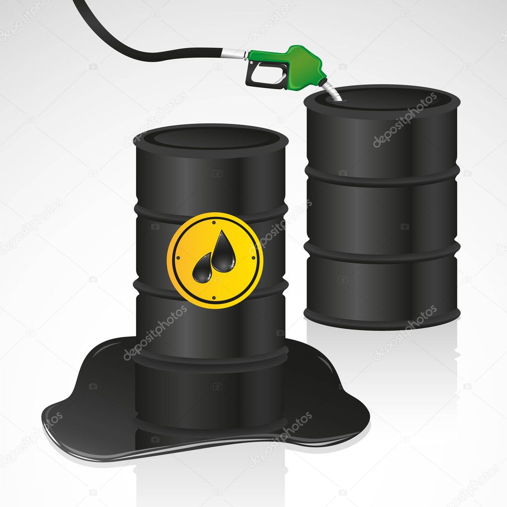 oil and gasoline gallons