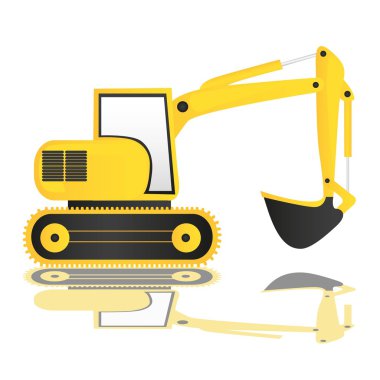 backhoe clipart