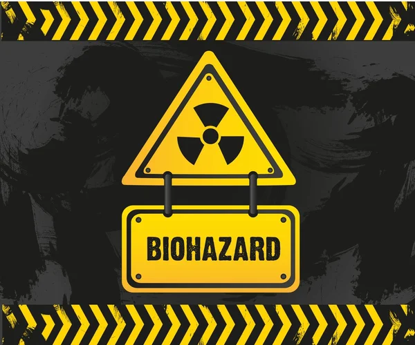 Biohazard tecken — Stock vektor