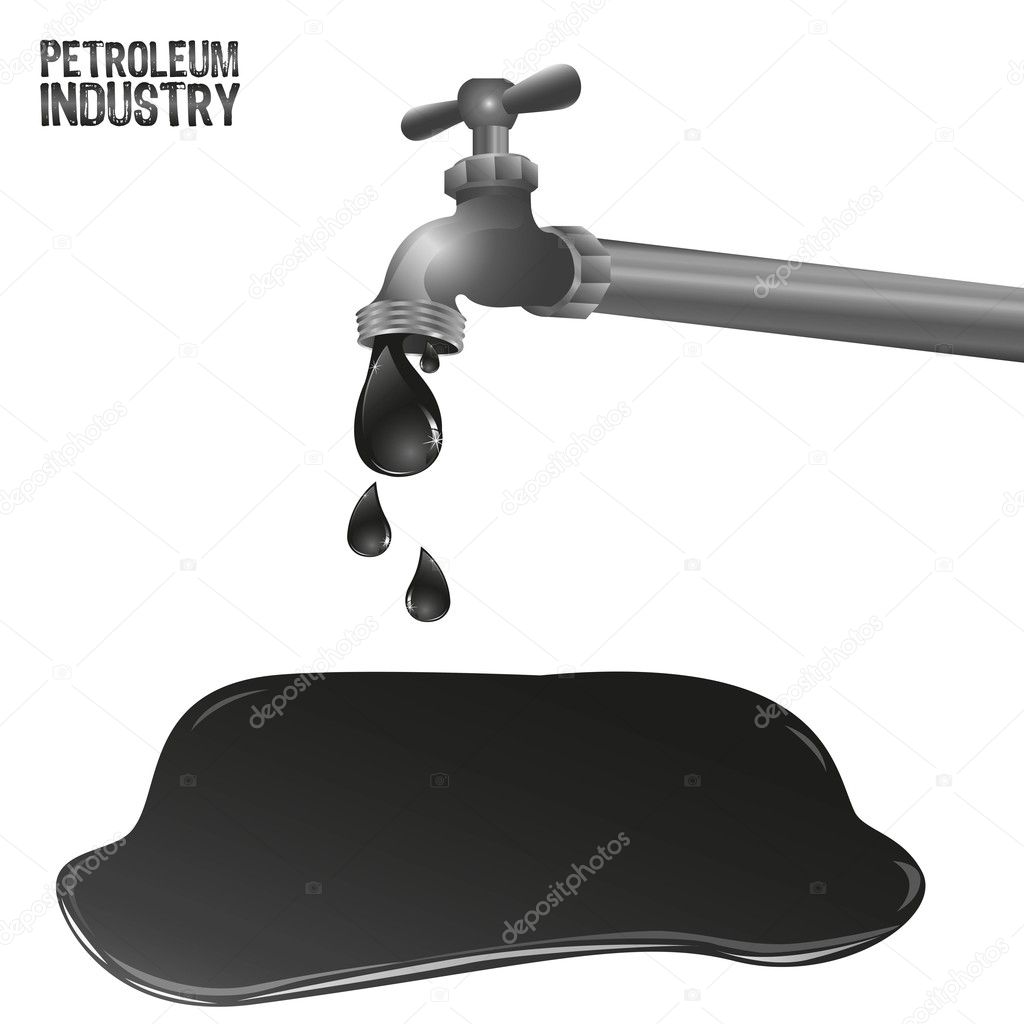 Oil leaking tap Stock Vector Image by ©grgroupstock #10622842
