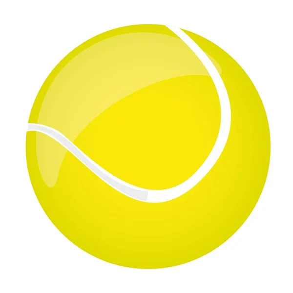 stock vector tennis ball