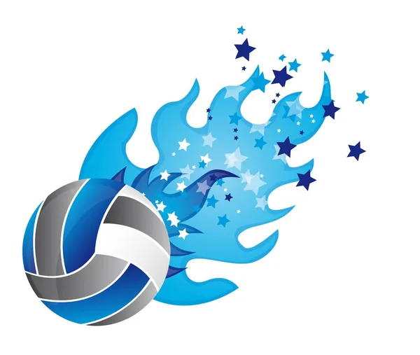 Volleybal — Stockvector