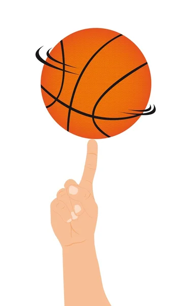 篮球 — 图库矢量图片