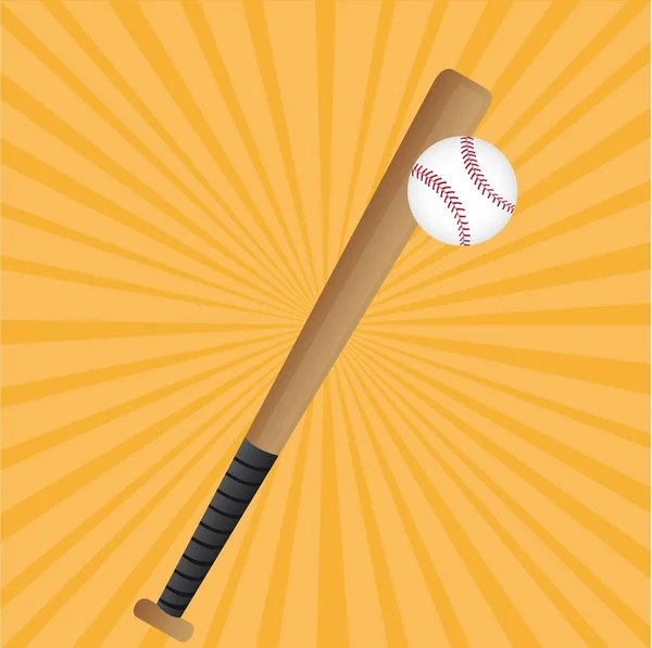 Baseball-Set — Stockvektor