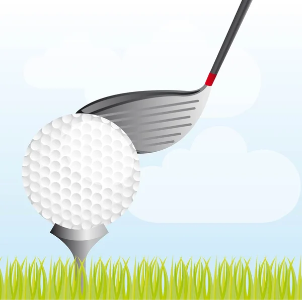 Vecteur de golf — Image vectorielle