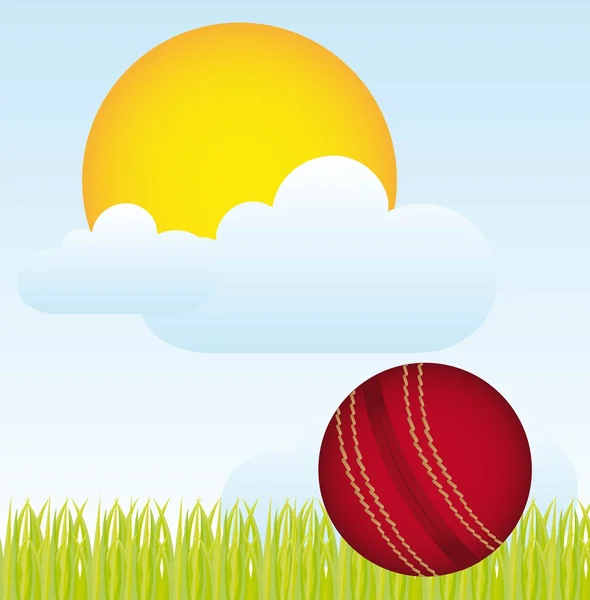 Vecteur de cricket — Image vectorielle