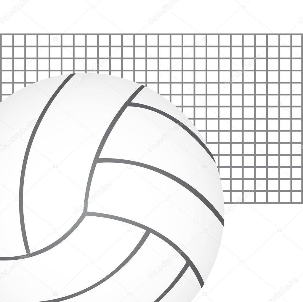 Volleyball vector Stock Vector Image by ©grgroupstock #8197170