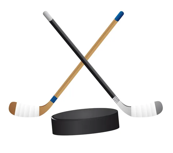 Hockey sur — Image vectorielle