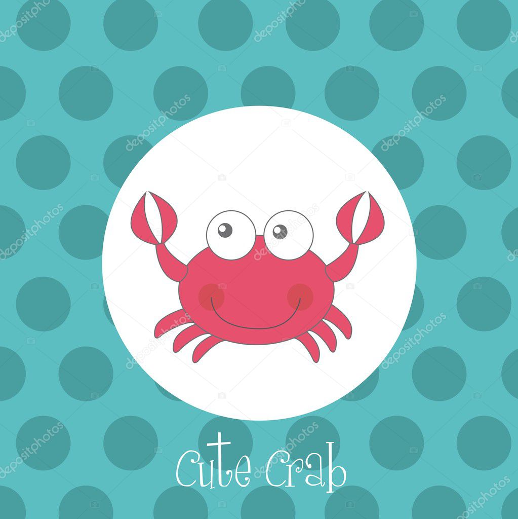 crab outline clipart birthday