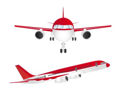 aircraft vector clipart