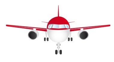 plane vector clipart