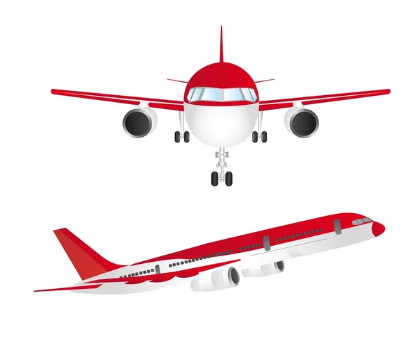 Vecteur d'aéronef — Image vectorielle
