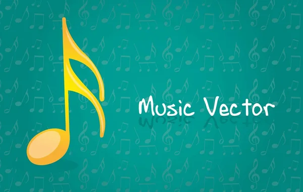 Вектор музыки — стоковый вектор