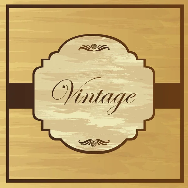 Vintage — Stock Vector