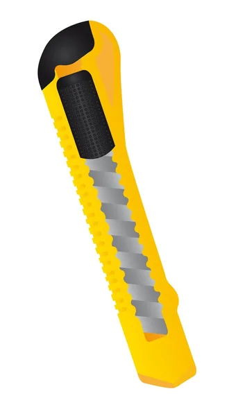 黄色刀具 — 图库矢量图片