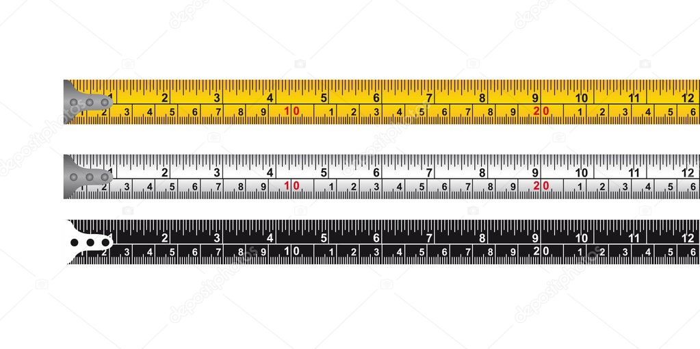 Measuring Tape Stock Illustration - Download Image Now - Tape