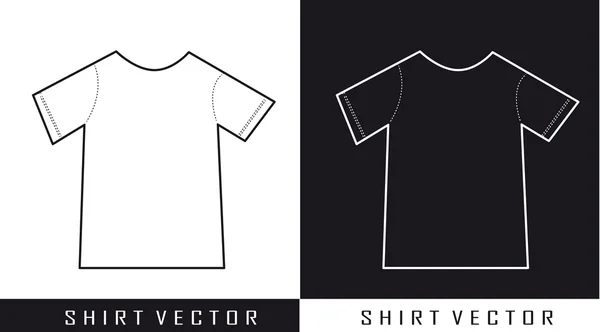 Camisa Vector — Vector de stock